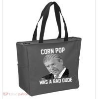 Corn Pop Was A Bad Dude Joe Biden Parody Tote Bag thumb 2