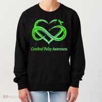 Cerebral Palsy Warrior CP Awareness Women's Sweatshirt thumb 0