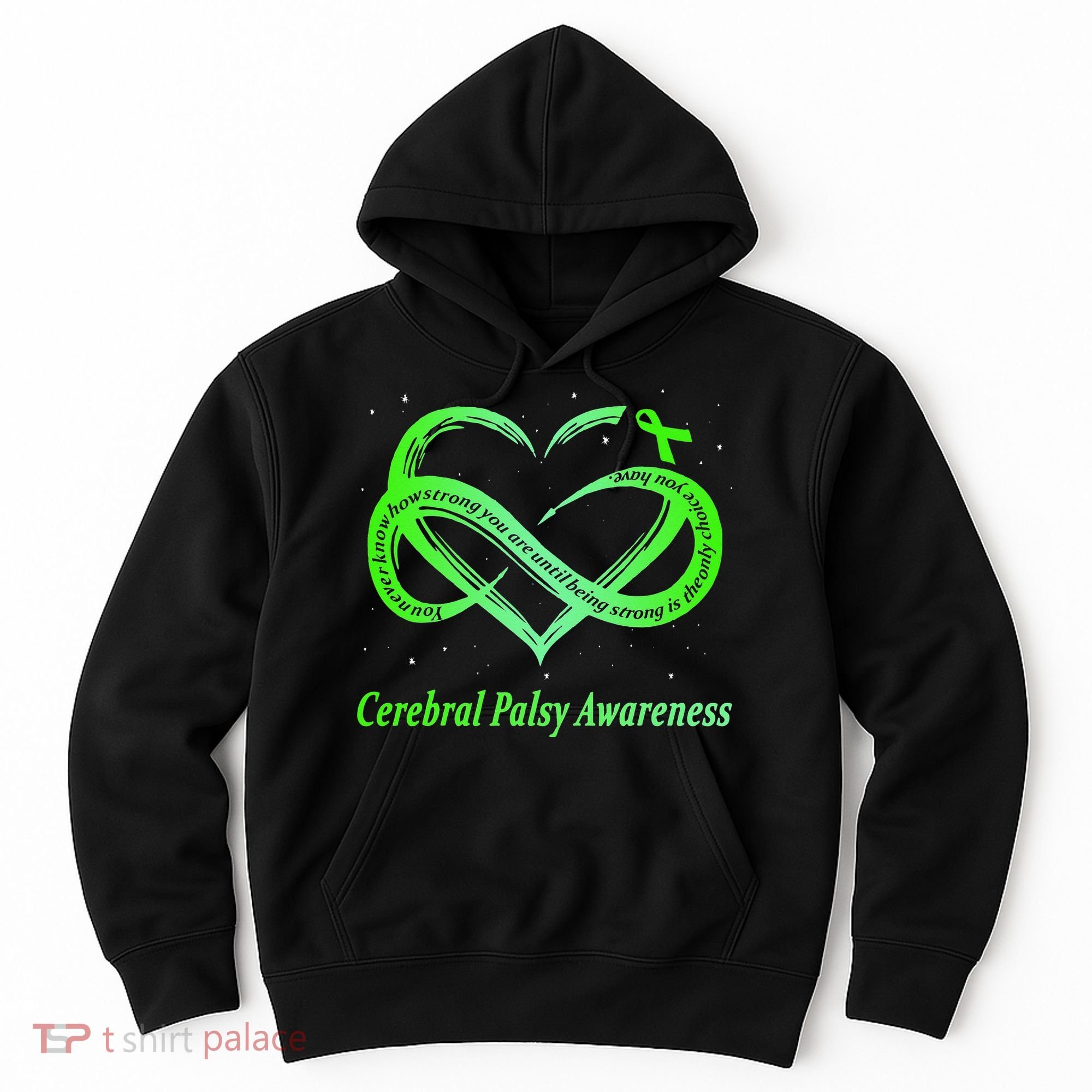 Cerebral Palsy Warrior CP Awareness Hoodie