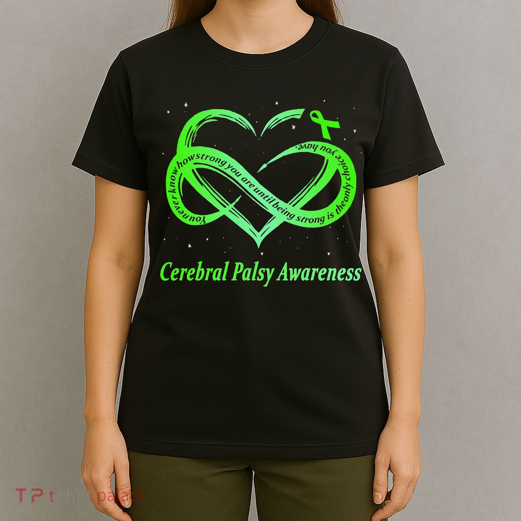 Cerebral Palsy Warrior CP Awareness T-Shirt