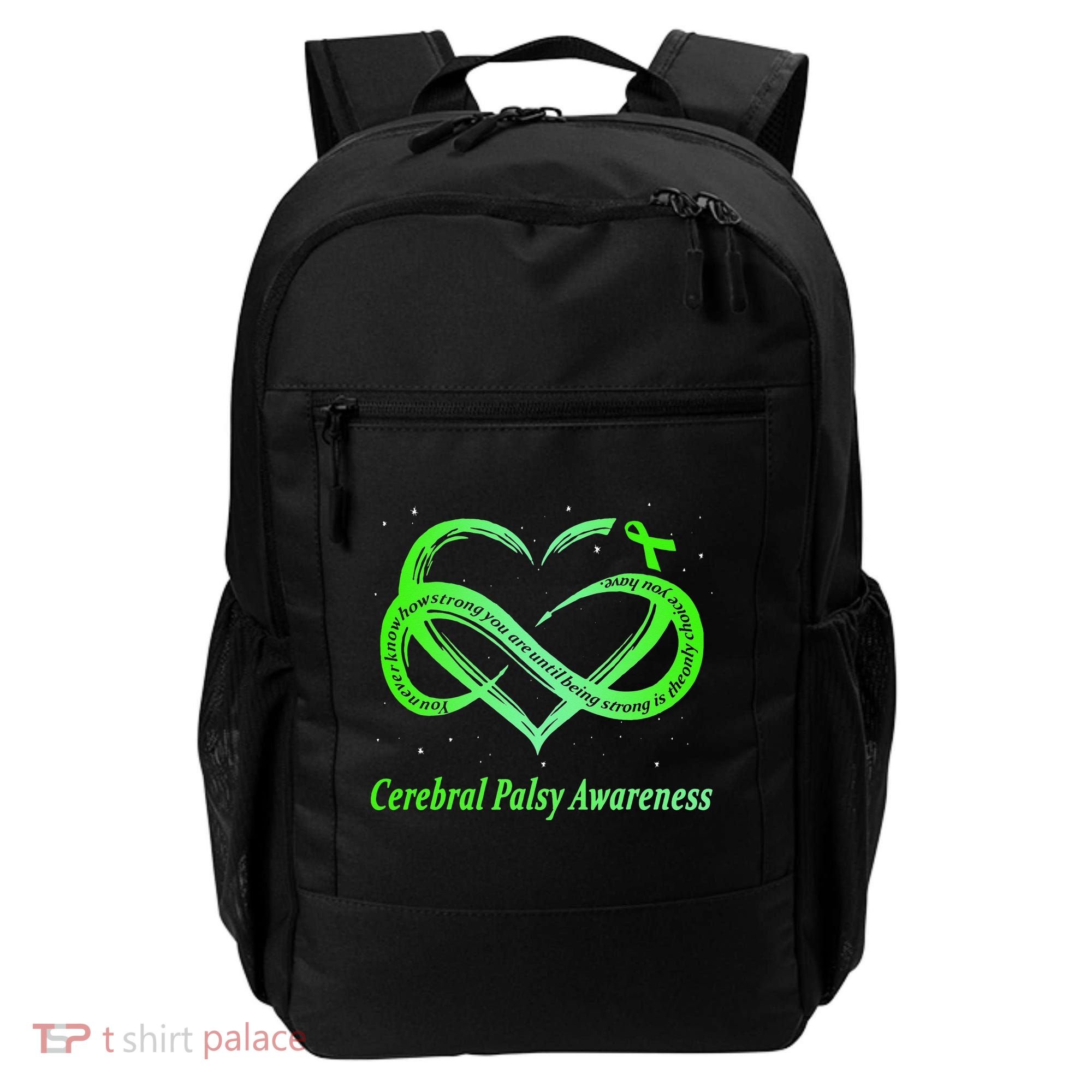 Cerebral Palsy Warrior CP Awareness Backpack