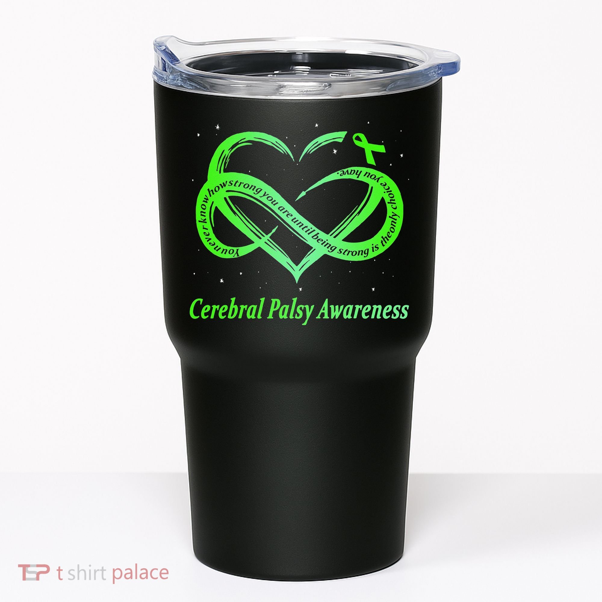 Cerebral Palsy Warrior CP Awareness Tumbler