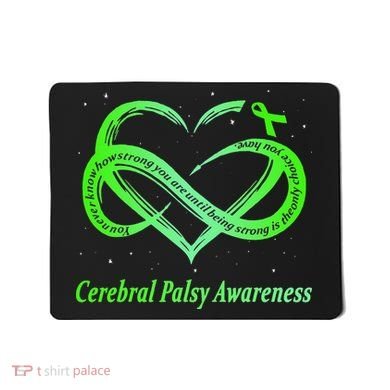 Cerebral Palsy Warrior CP Awareness Mousepad