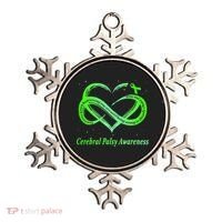 Cerebral Palsy Warrior CP Awareness Ornament thumb 0