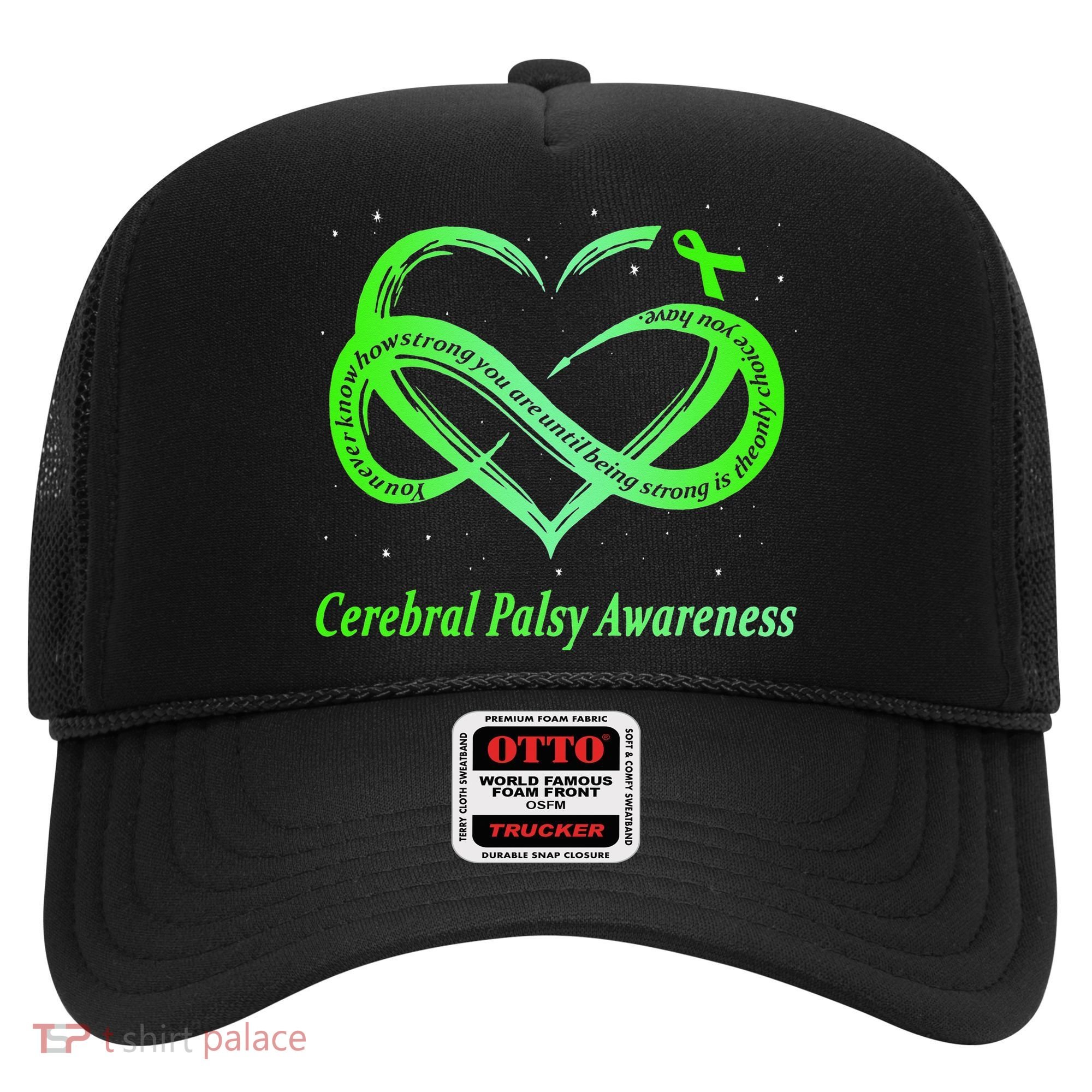 Cerebral Palsy Warrior CP Awareness Hat