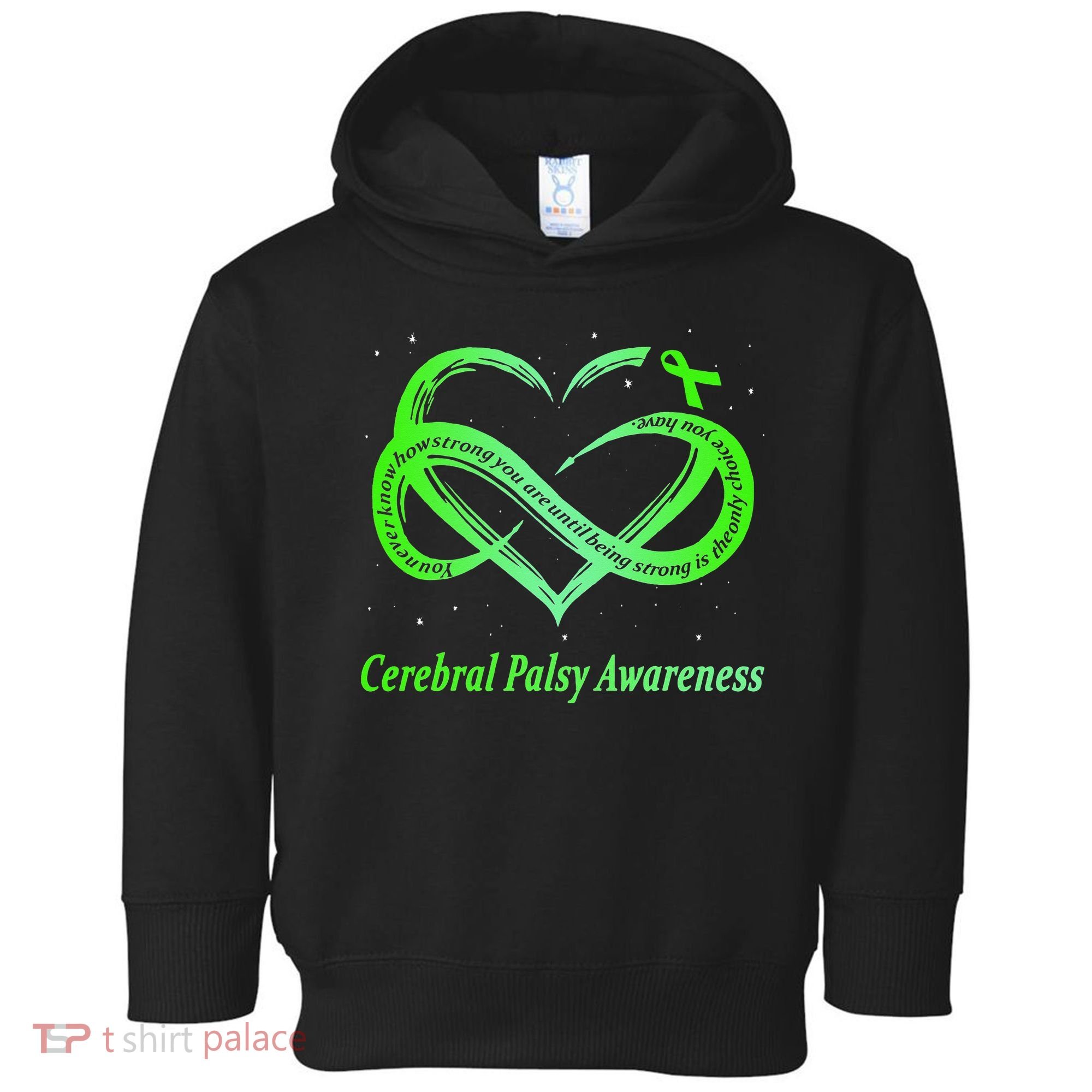 Cerebral Palsy Warrior CP Awareness Toddler Hoodie