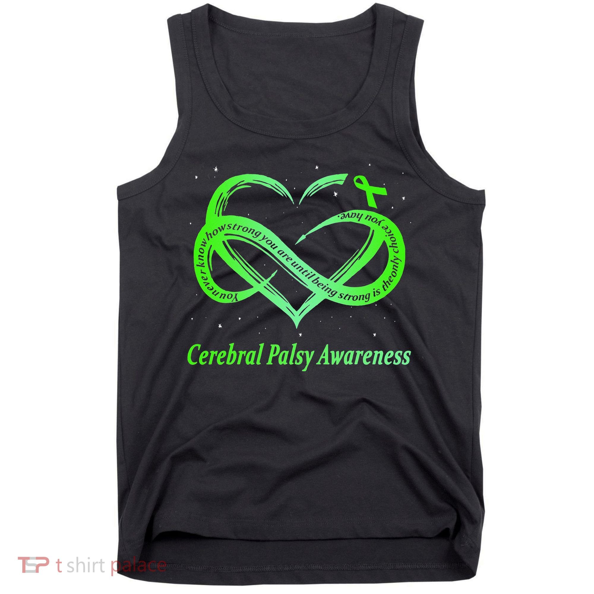 Cerebral Palsy Warrior CP Awareness Tank Top