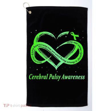 Cerebral Palsy Warrior CP Awareness Golf Towel