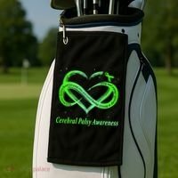 Cerebral Palsy Warrior CP Awareness Golf Towel thumb 2