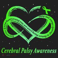 Cerebral Palsy Warrior CP Awareness Golf Towel thumb 3