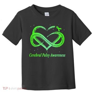 Cerebral Palsy Warrior CP Awareness Toddler T-Shirt