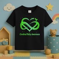 Cerebral Palsy Warrior CP Awareness Toddler T-Shirt thumb 3