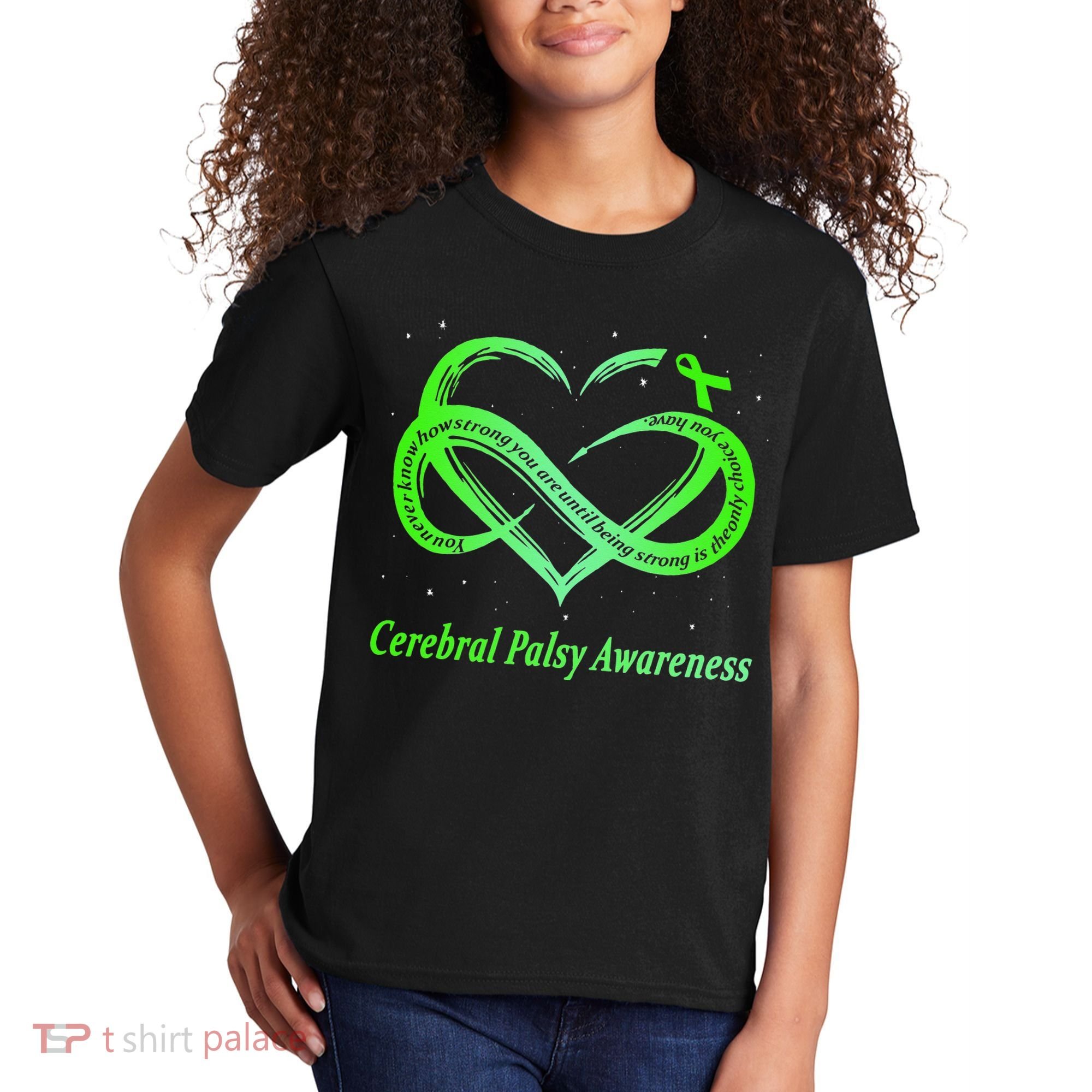 Cerebral Palsy Warrior CP Awareness Kids T-Shirt