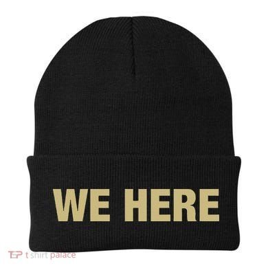 Coach Prime We Here Beanie