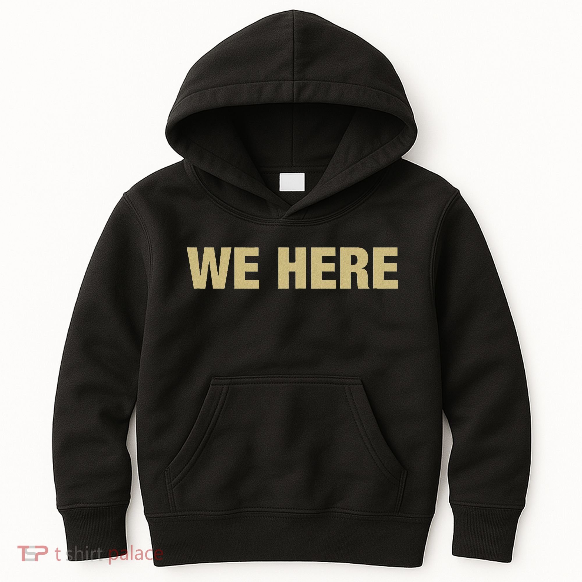 Coach Prime We Here Kids Hoodie