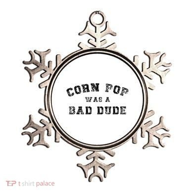 Corn Pop Was A Bad Dude Athletic Cornpop Meme Ornament