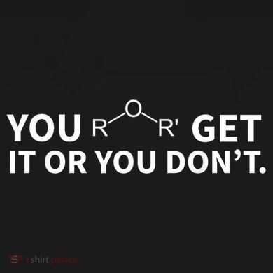 Chemistry Pun You Ether Get It Or You Dont Apron