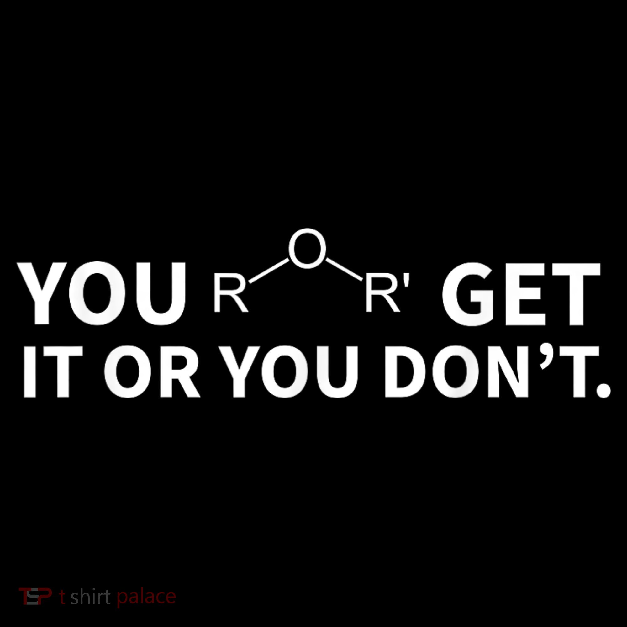 Chemistry Pun You Ether Get It Or You Dont Backpack