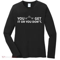 Chemistry Pun You Ether Get It Or You Dont Women's Long Sleeve Shirt thumb 0