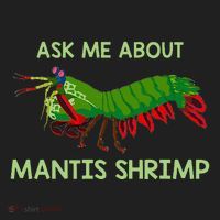 Crustacean Quote Ask Me About Mantis Shrimp Hat thumb 2
