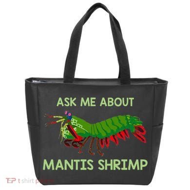 Crustacean Quote Ask Me About Mantis Shrimp Tote Bag