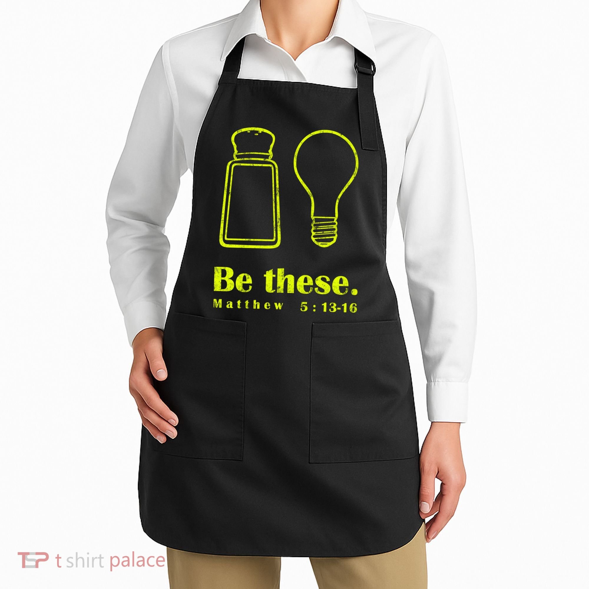 Cool Quote Be Salt And Light New Apron