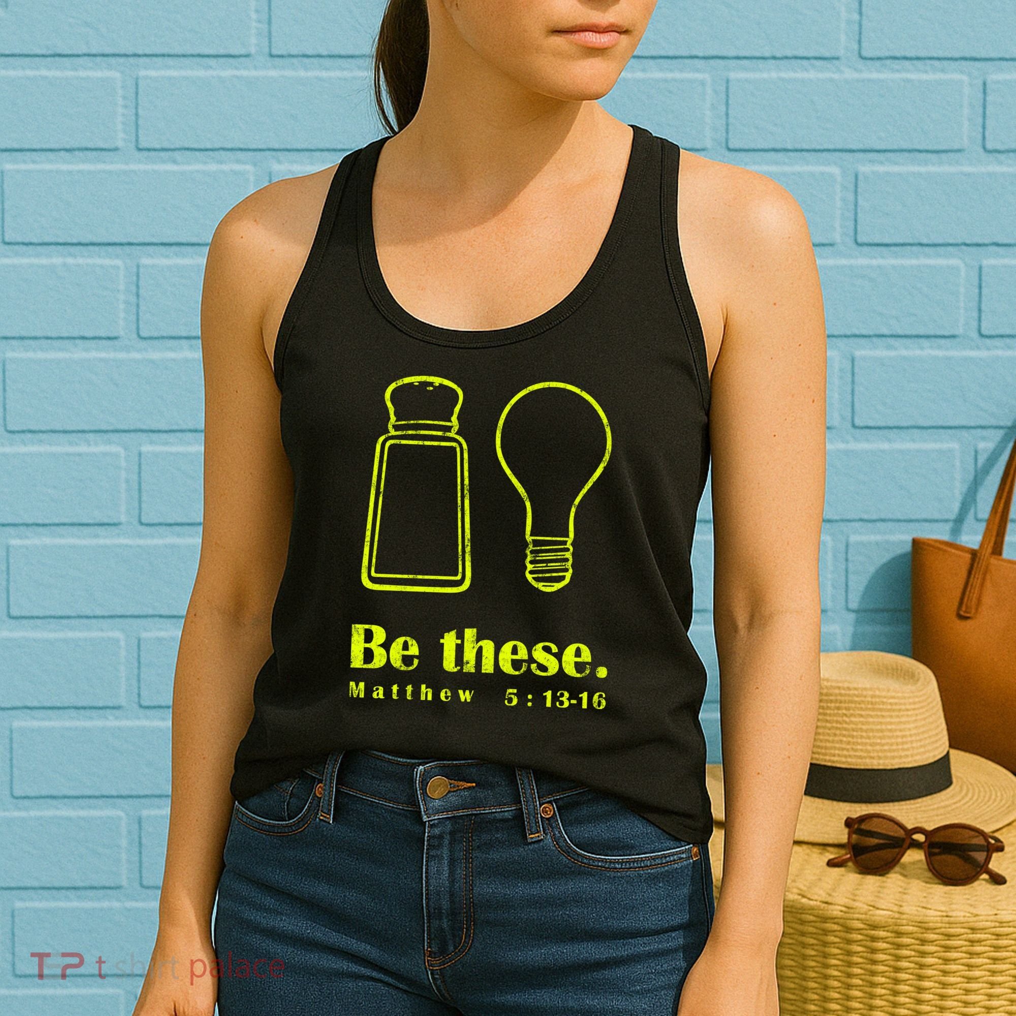 Cool Quote Be Salt And Light New Women's Tank Top