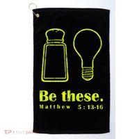 Cool Quote Be Salt And Light New Golf Towel thumb 0