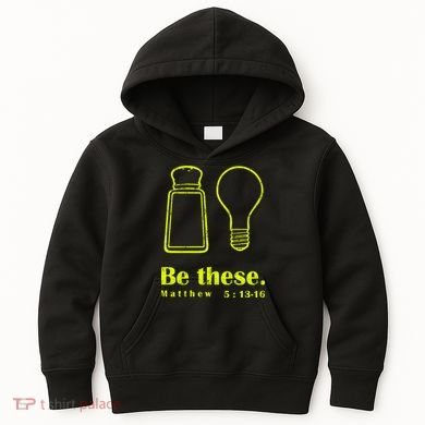 Cool Quote Be Salt And Light New Kids Hoodie