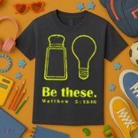 Cool Quote Be Salt And Light New Kids T-Shirt thumb 3