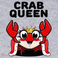 Crab Queen Crab Crab Women's Sweatshirt thumb 2