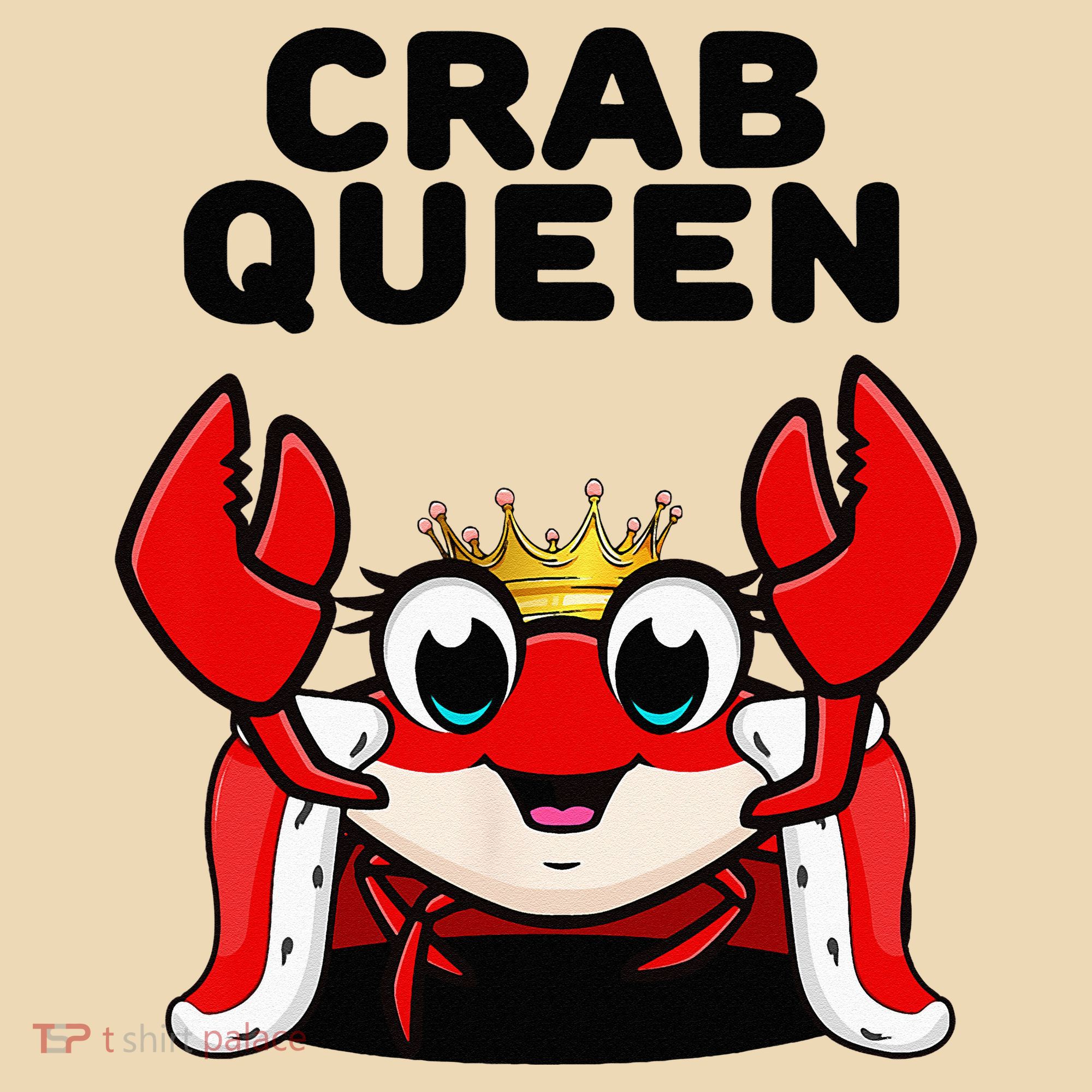 Crab Queen Crab Crab Tote Bag
