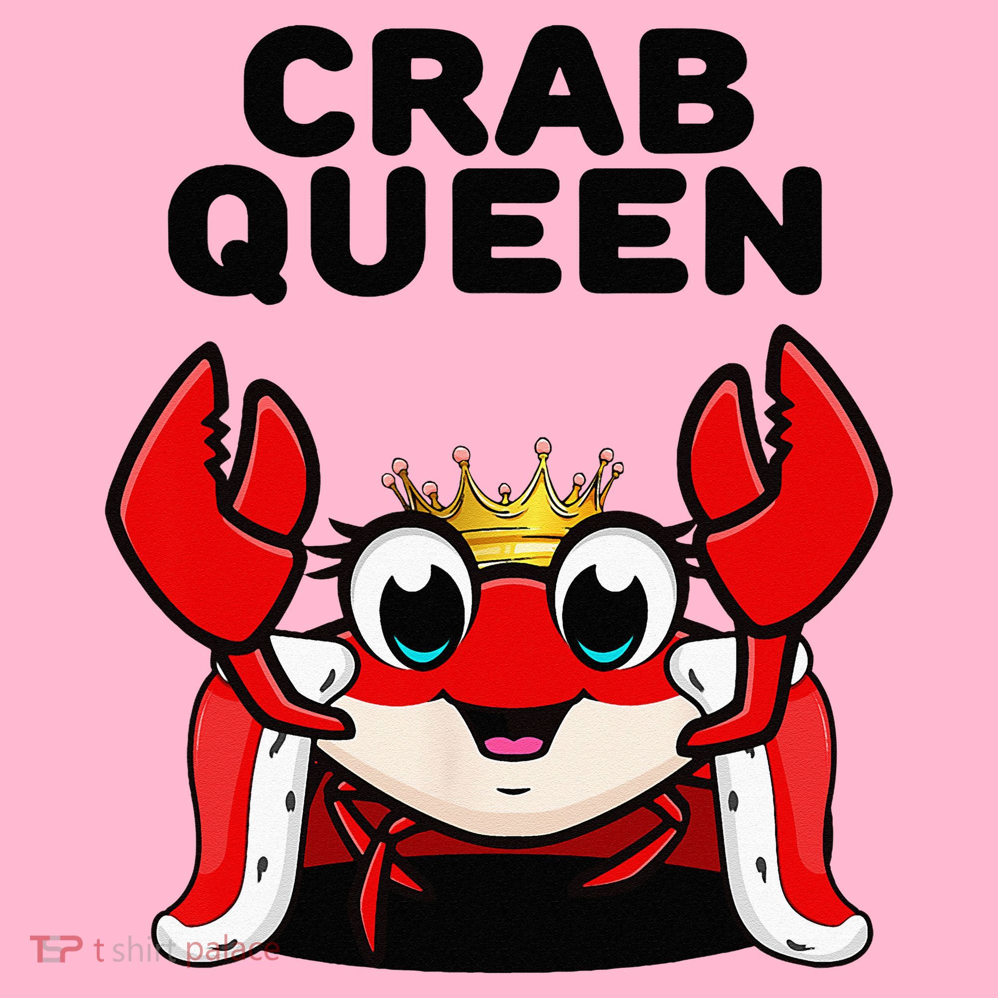 Crab Queen Crab Crab Coaster