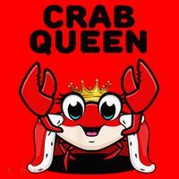 Crab Queen Crab Crab Santa Hat thumb 1