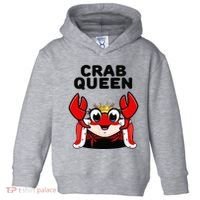 Crab Queen Crab Crab Toddler Hoodie thumb 0