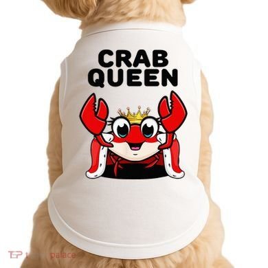 Crab Queen Crab Crab Doggie Tank
