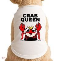 Crab Queen Crab Crab Doggie Tank thumb 0
