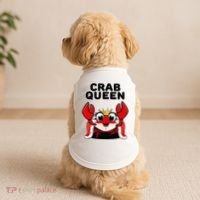 Crab Queen Crab Crab Doggie Tank thumb 2