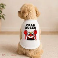 Crab Queen Crab Crab Doggie Tank thumb 2