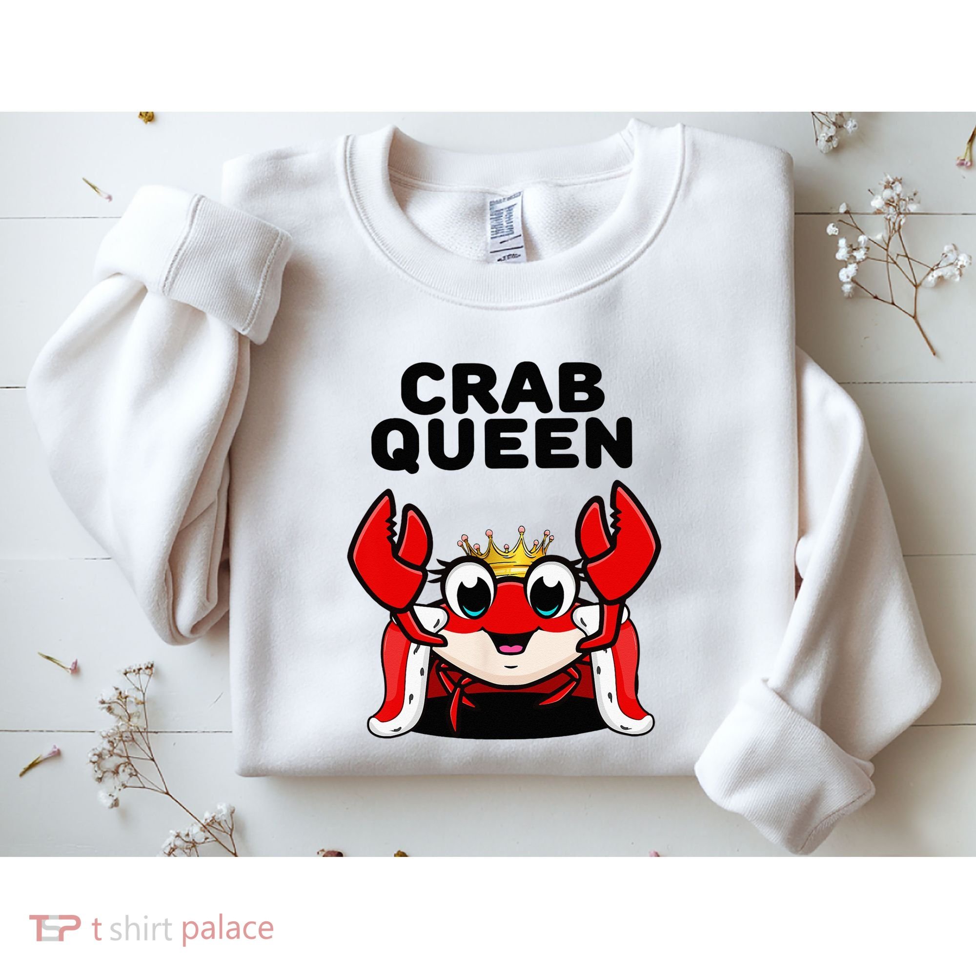 Crab Queen Crab Crab Sweatshirt