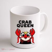 Crab Queen Crab Crab Coffee Mug thumb 1