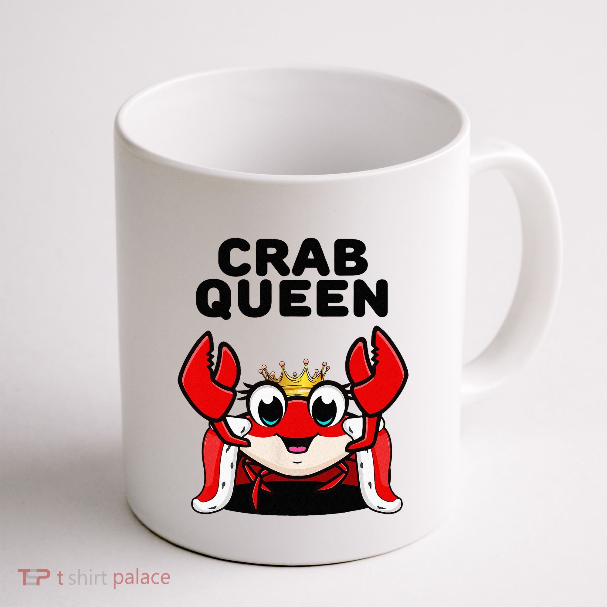 Crab Queen Crab Crab Coffee Mug