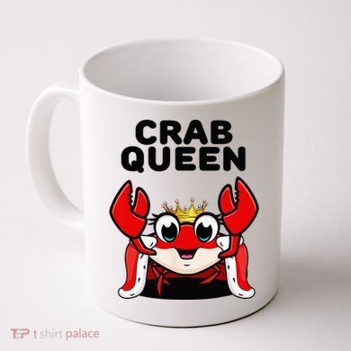 Crab Queen Crab Crab Coffee Mug