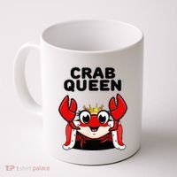 Crab Queen Crab Crab Coffee Mug thumb 0