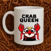 Crab Queen Crab Crab Coffee Mug thumb 2