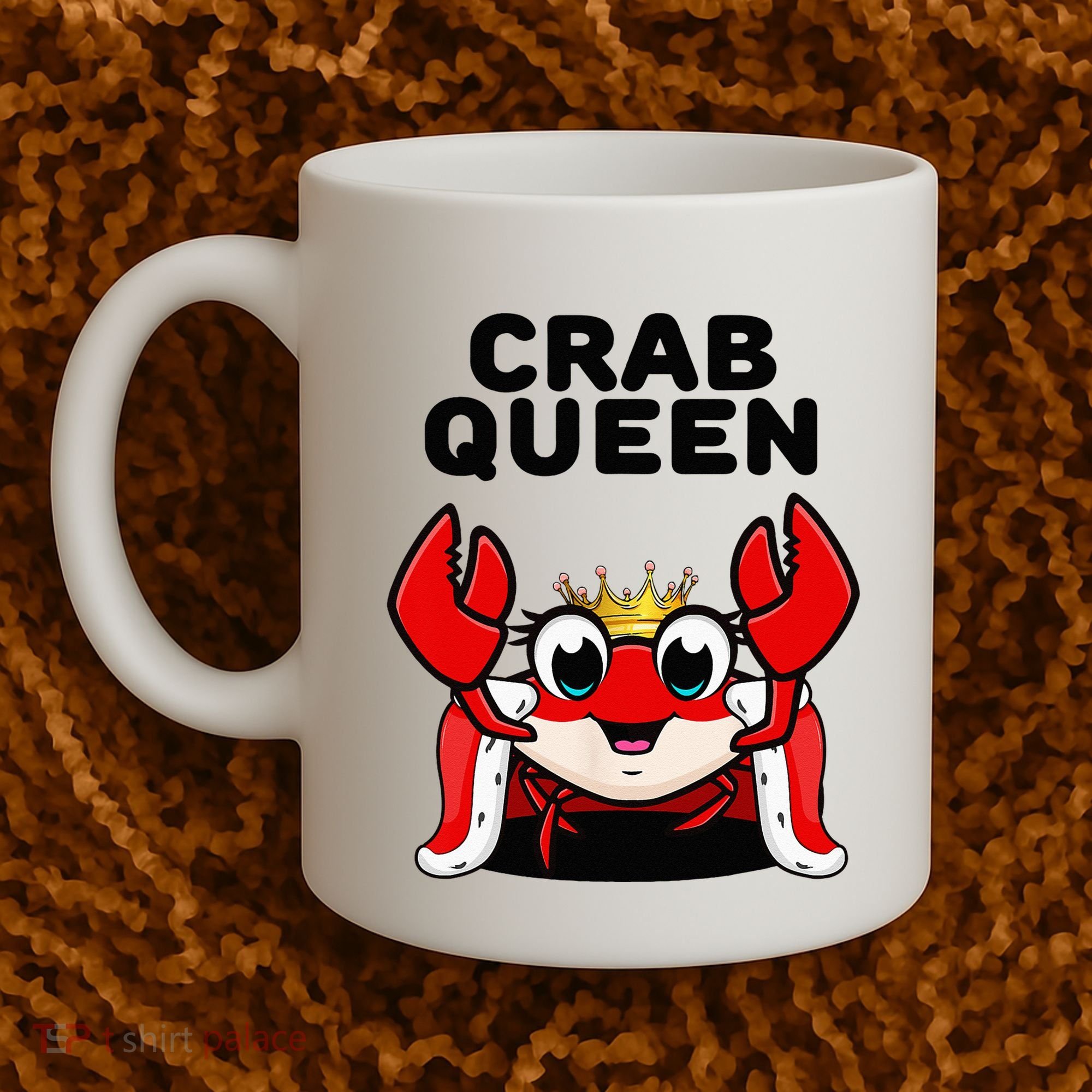 Crab Queen Crab Crab Coffee Mug