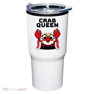 Crab Queen Crab Crab Tumbler