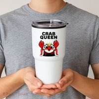 Crab Queen Crab Crab Tumbler thumb 2