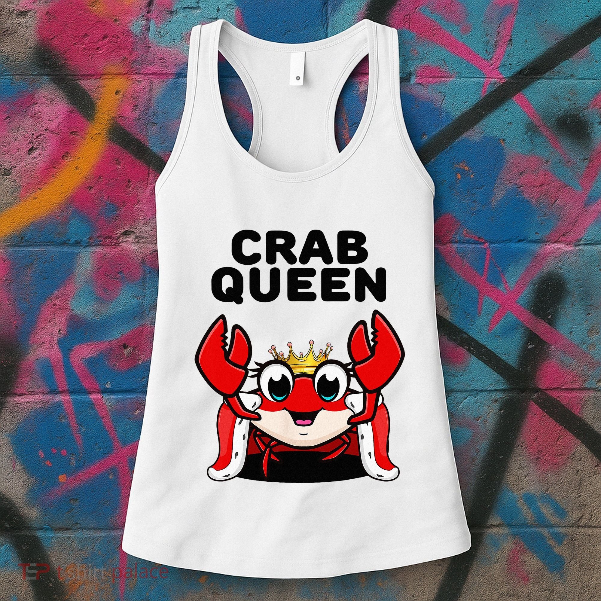 Crab Queen Crab Crab Women's Tank Top