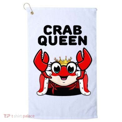 Crab Queen Crab Crab Golf Towel